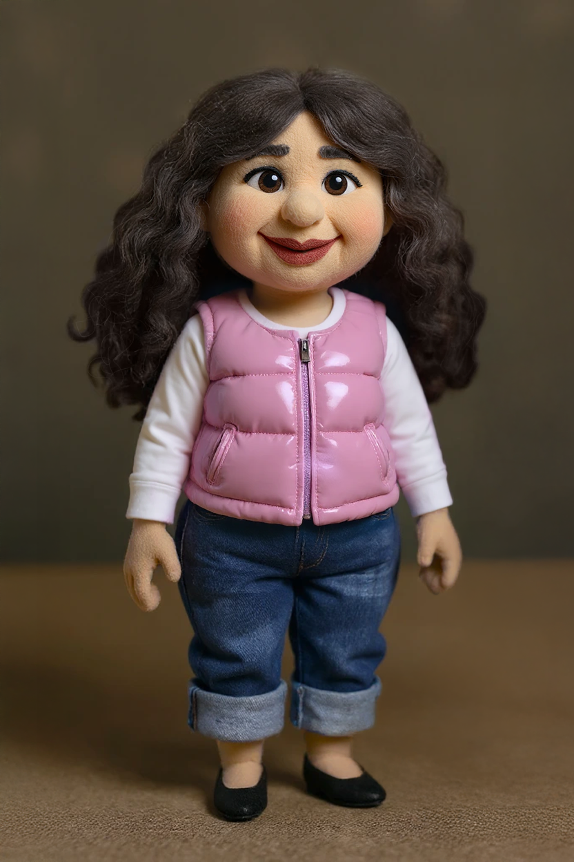 Developed Isabel character concept