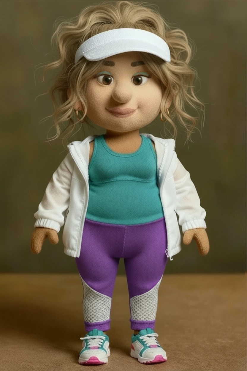 Kathy sportswear character concept