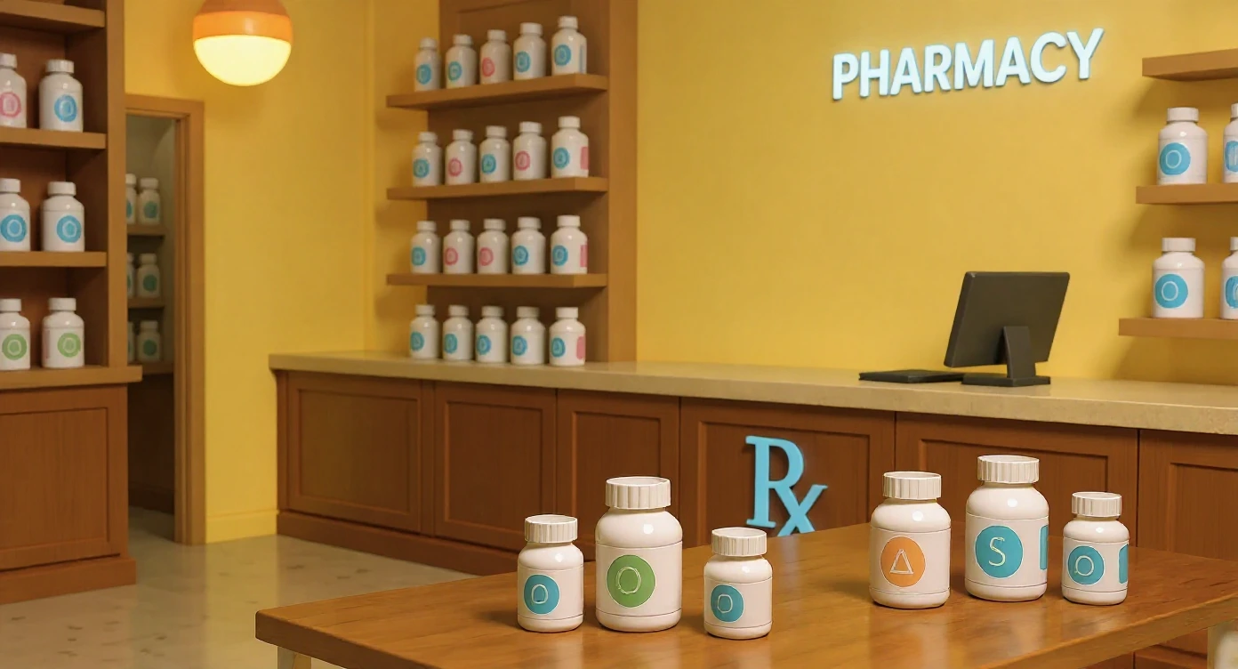 Pharmacy environment concept