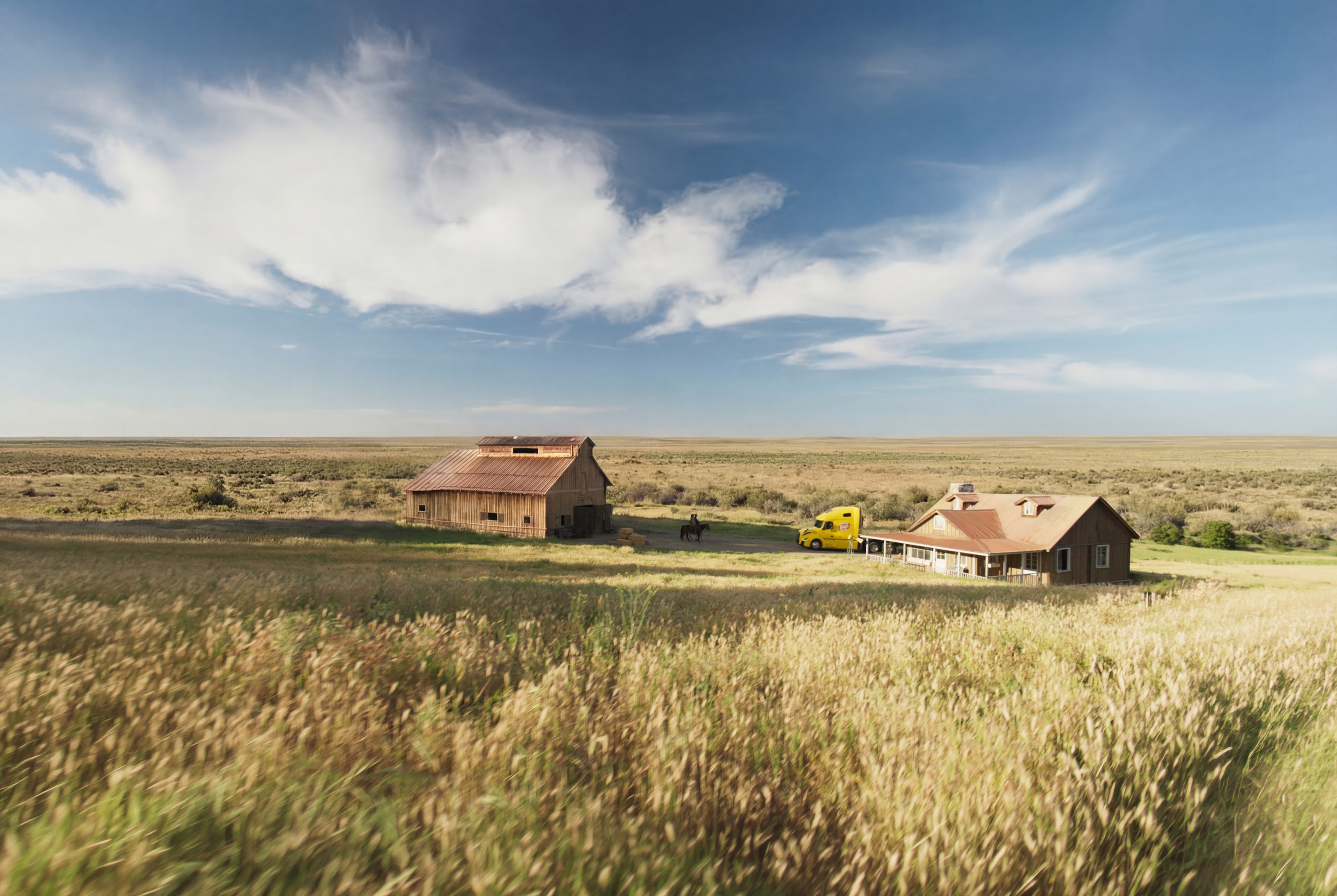 Developing ranch environment for the Lay's road trip