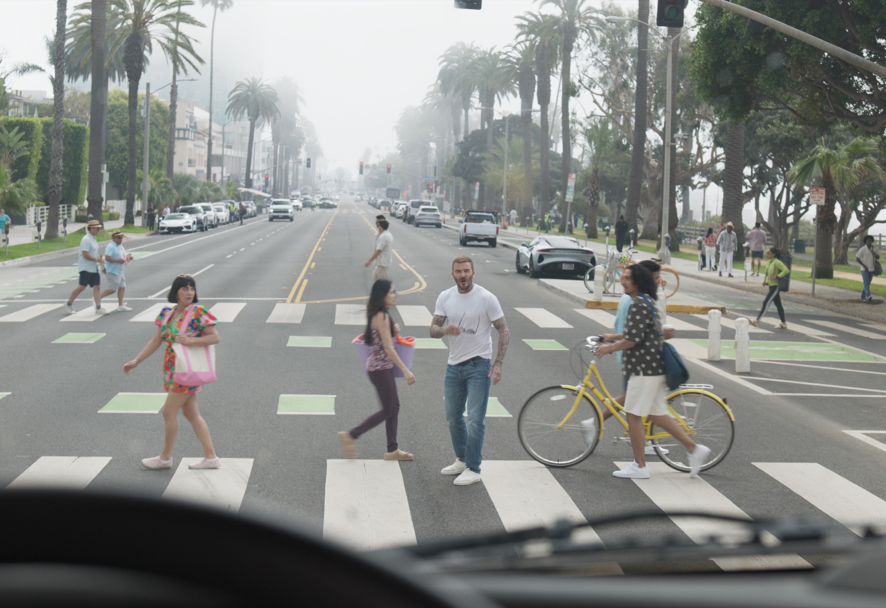 Development plate for a Lay's Bandwagon environment shot