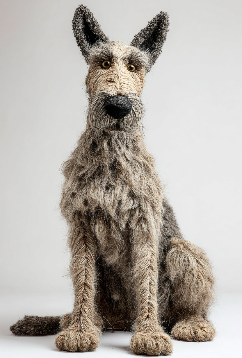 Dog puppet visual development concept