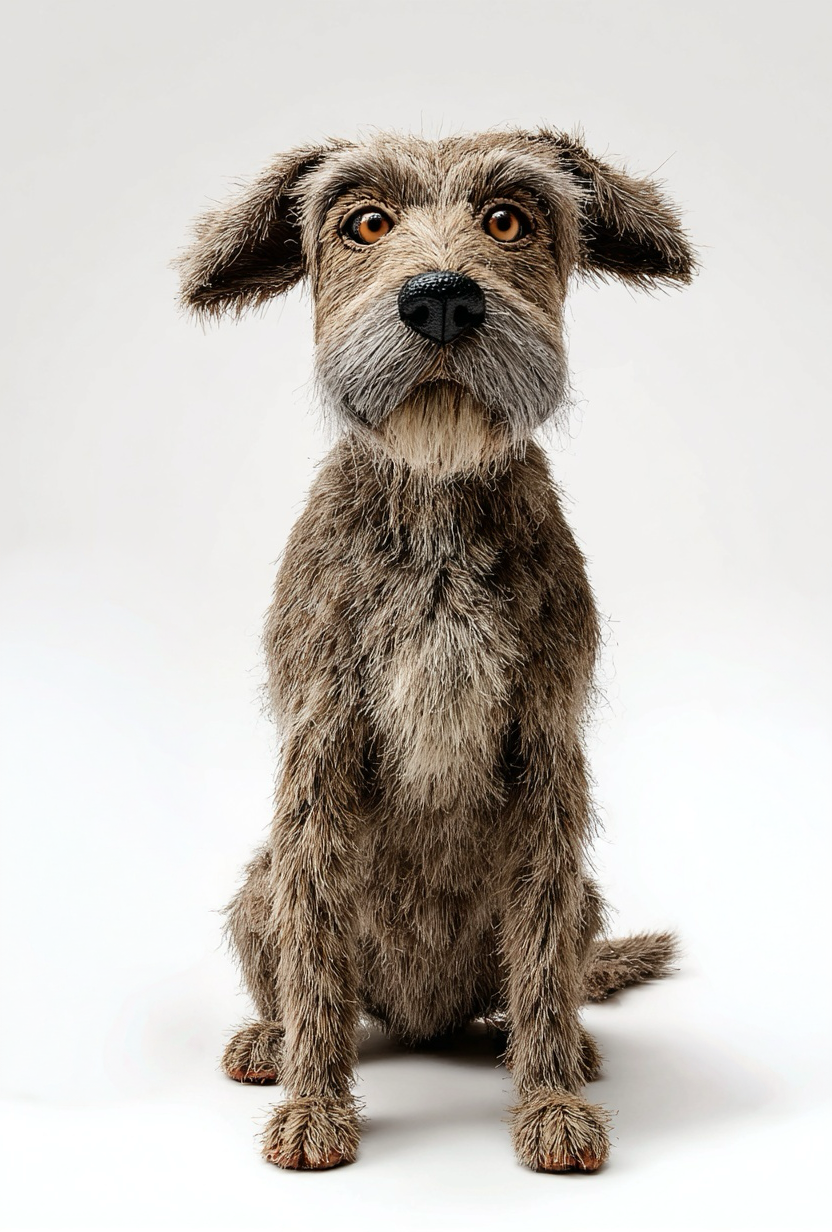 Alternative dog puppet character design