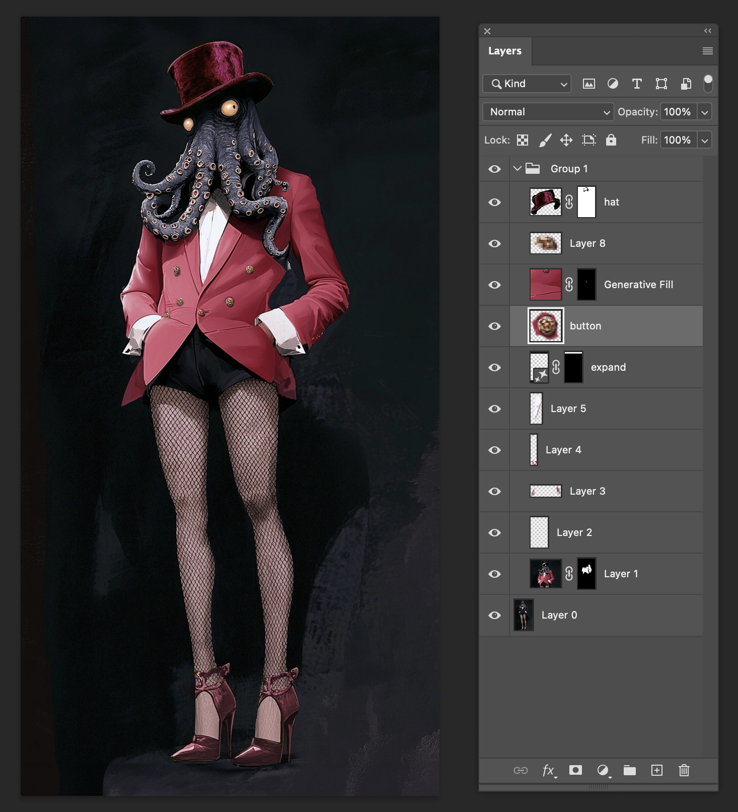 Virgin Voyages — Pitch Concept Art — Traditional & AI Tools, image 84